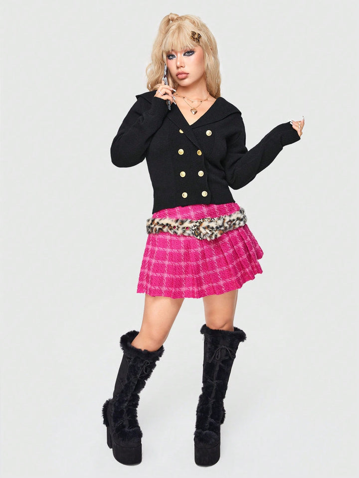 Cardigan SHEIN, negru