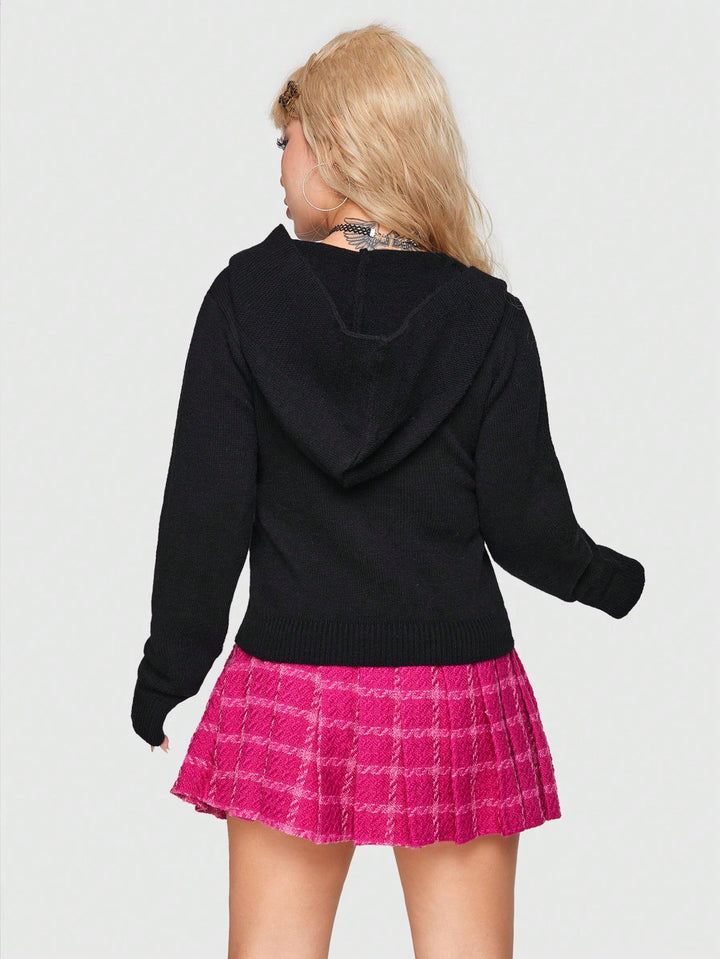 Cardigan SHEIN, negru