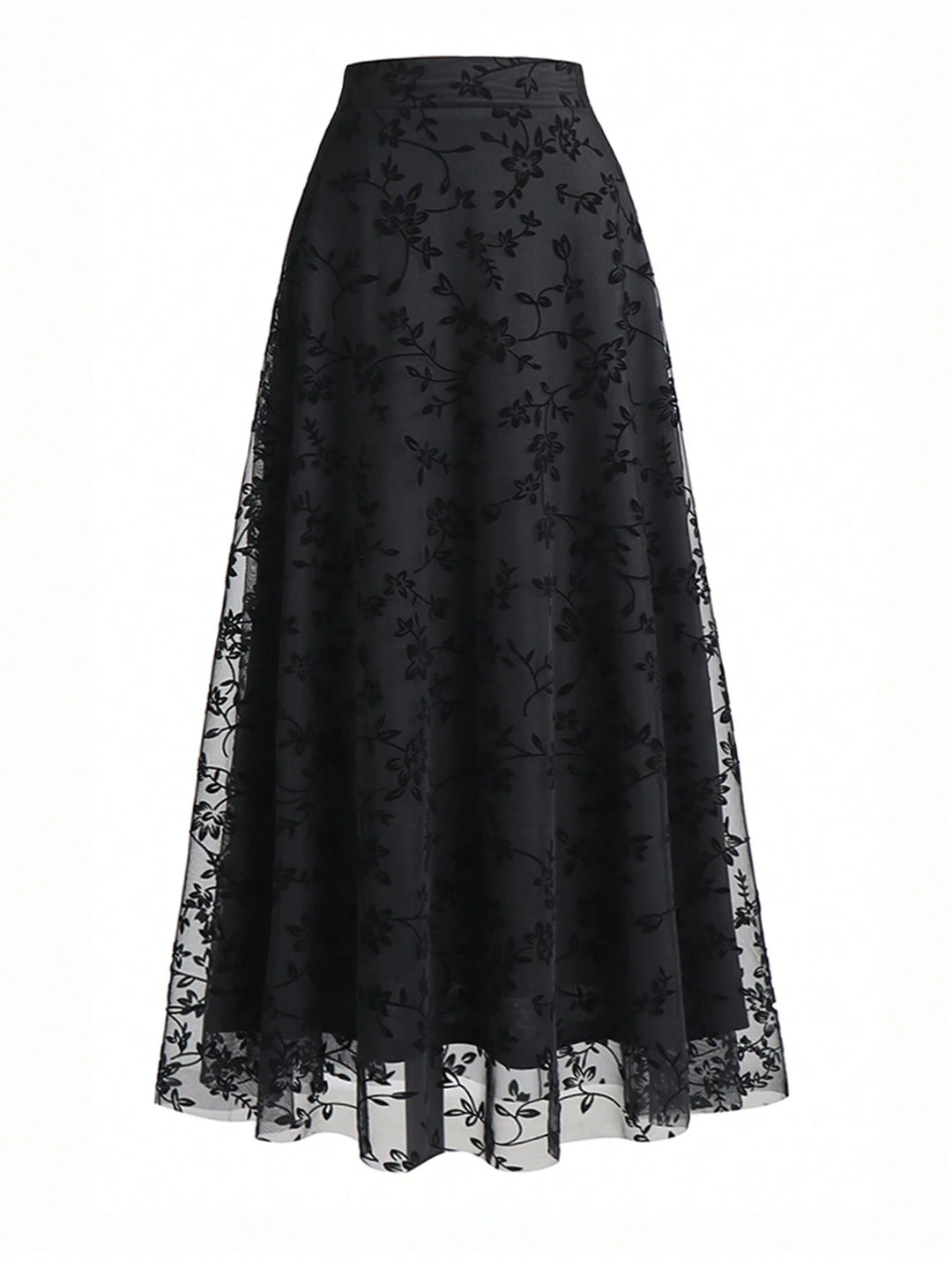 Fustă maxi SHEIN, negru