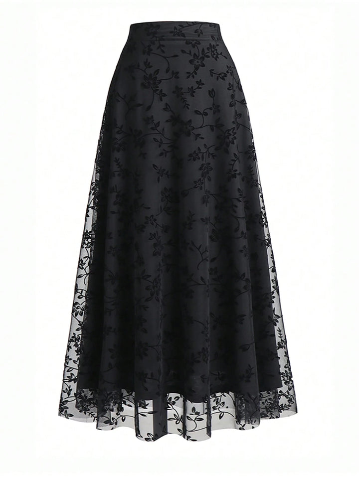 Fustă maxi SHEIN, negru
