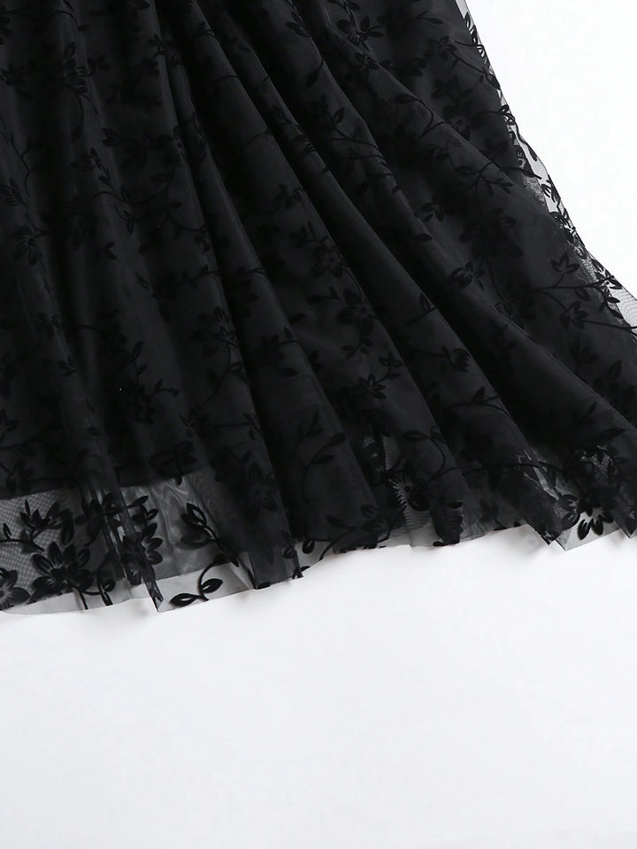Fustă maxi SHEIN, negru