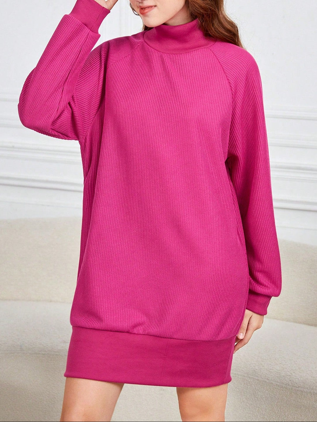 Rochie mini Shein, roz