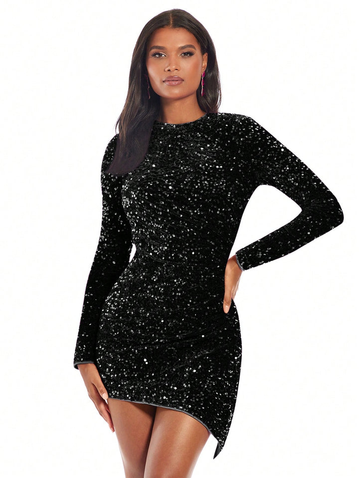 Rochie mini SHEIN, negru