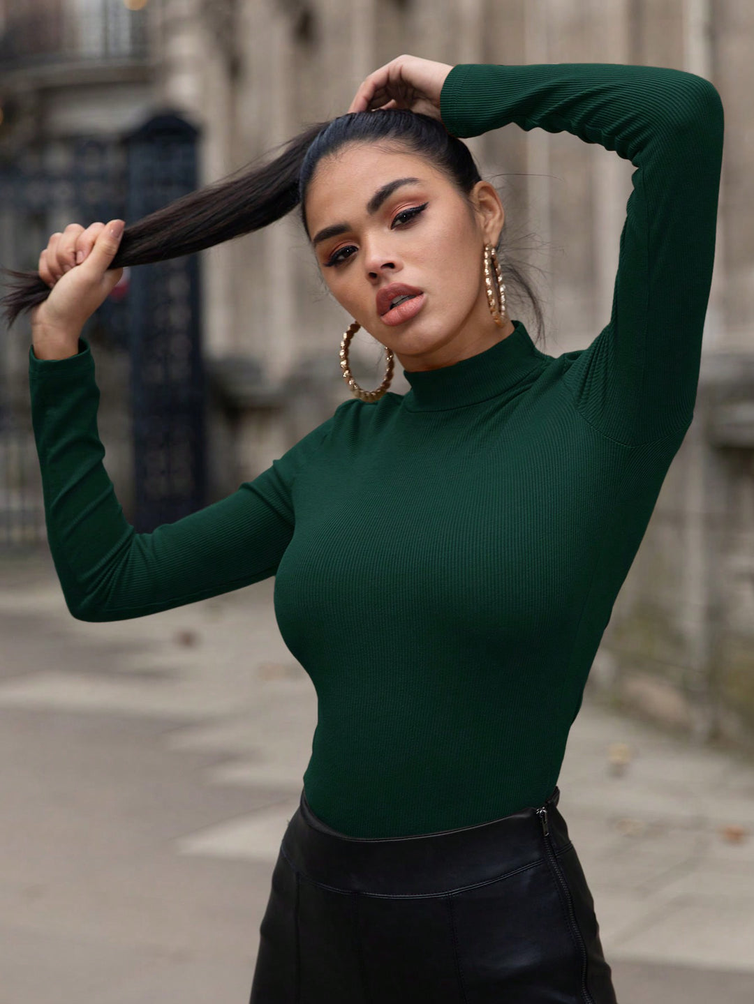 Tricou SHEIN, verde