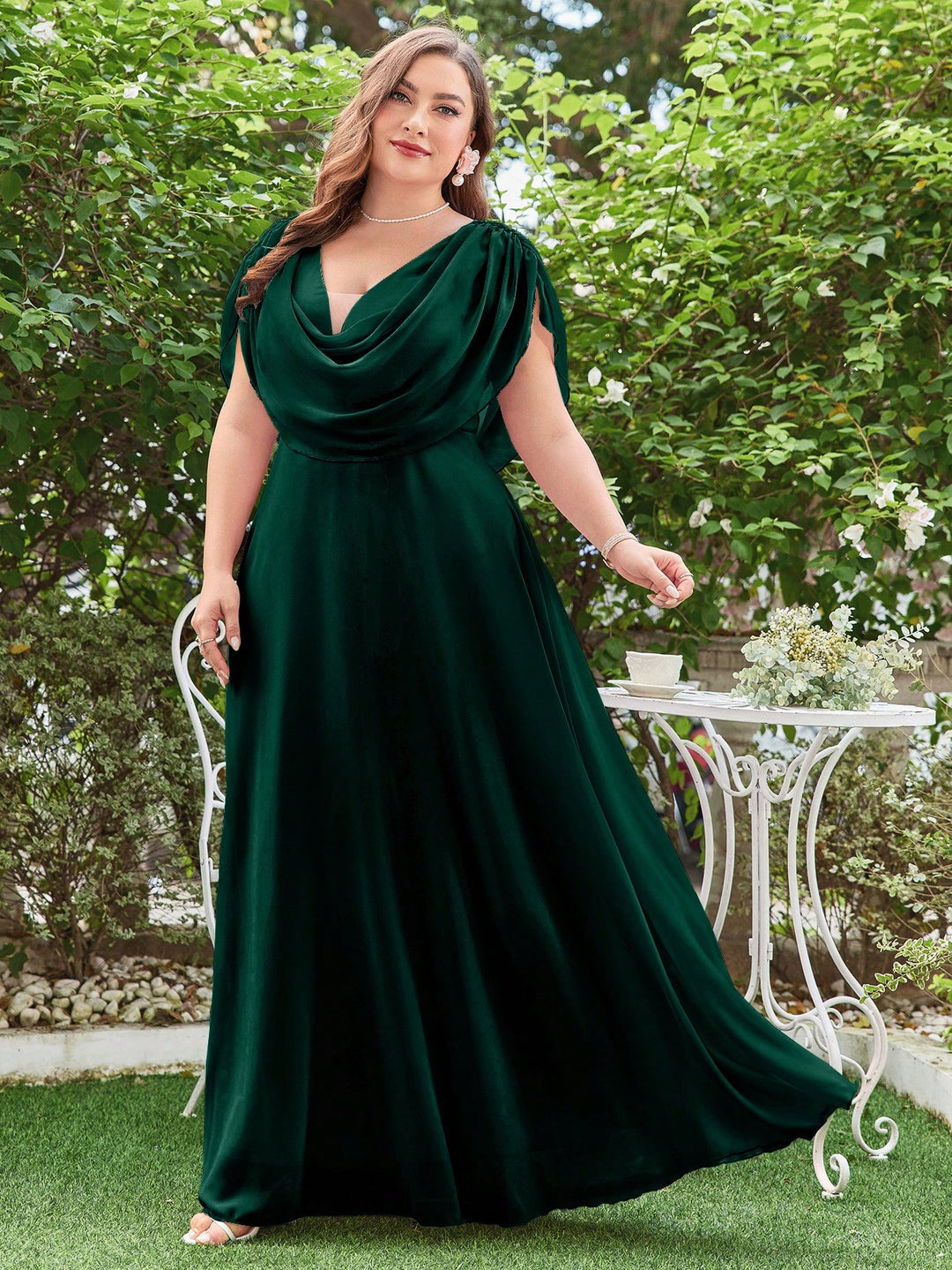 Rochie SHEIN, verde
