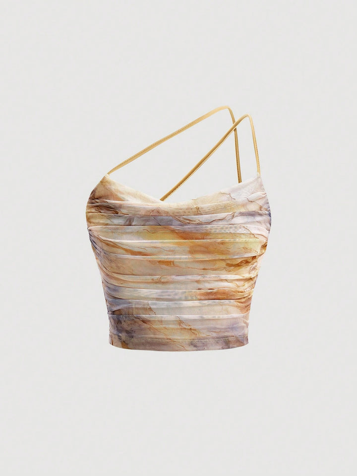 Top SHEIN, galben