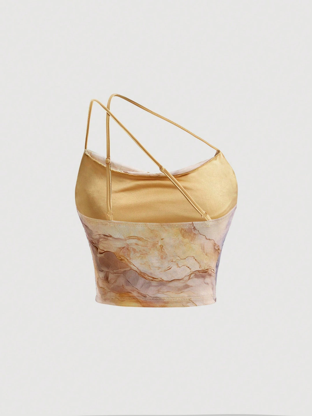Top SHEIN, galben