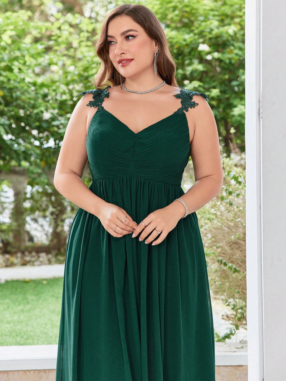 Rochie SHEIN, verde
