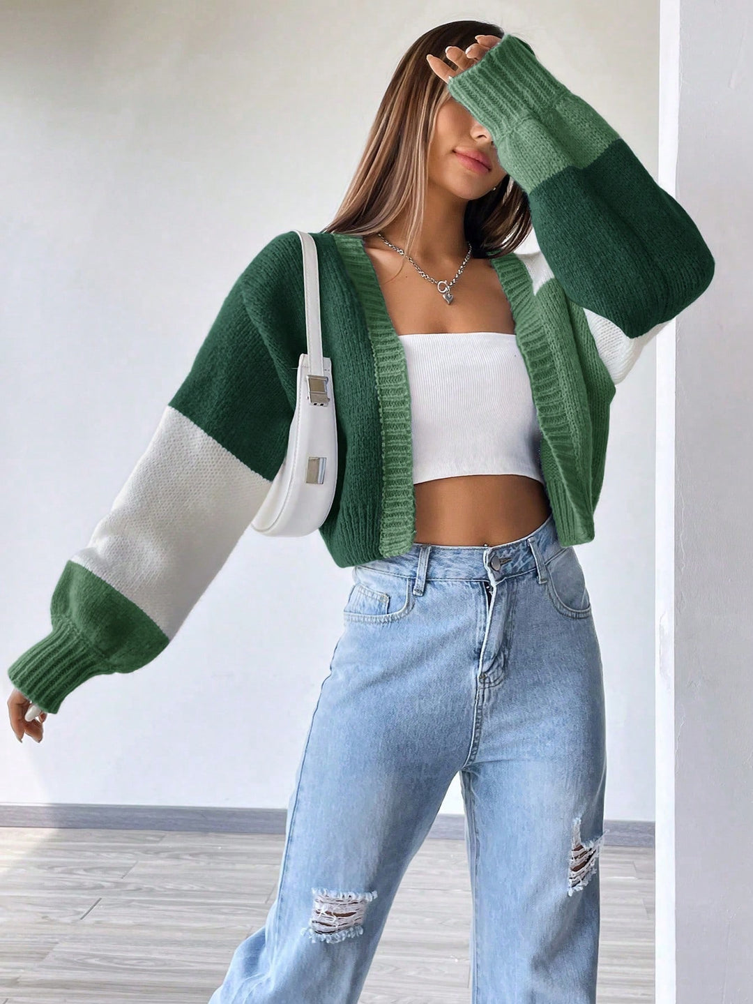 Cardigan SHEIN, mix culori