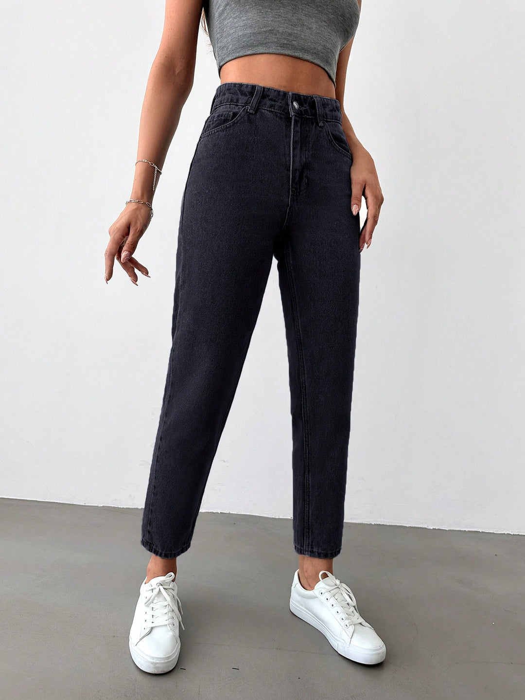Jeans SHEIN, negru