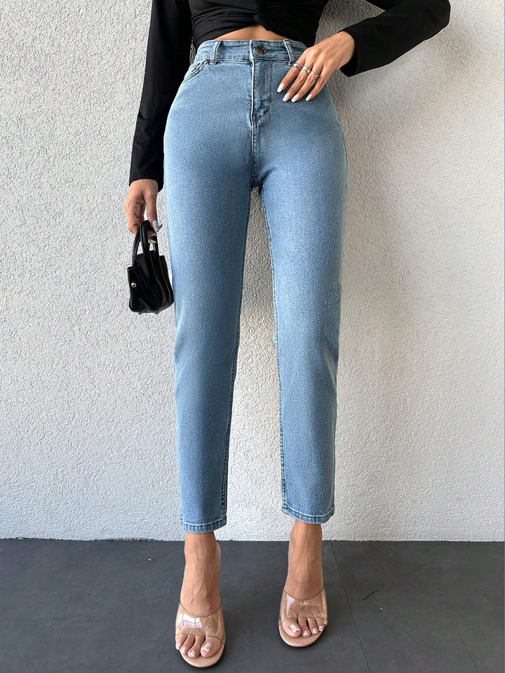 Jeans SHEIN, albastru