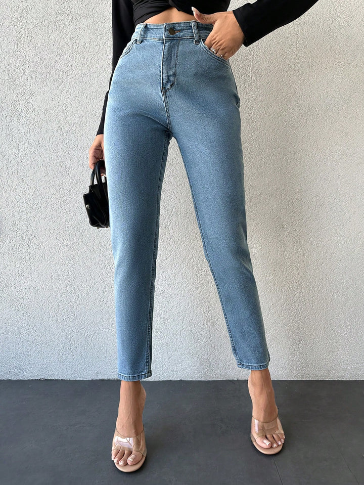 Jeans SHEIN, albastru