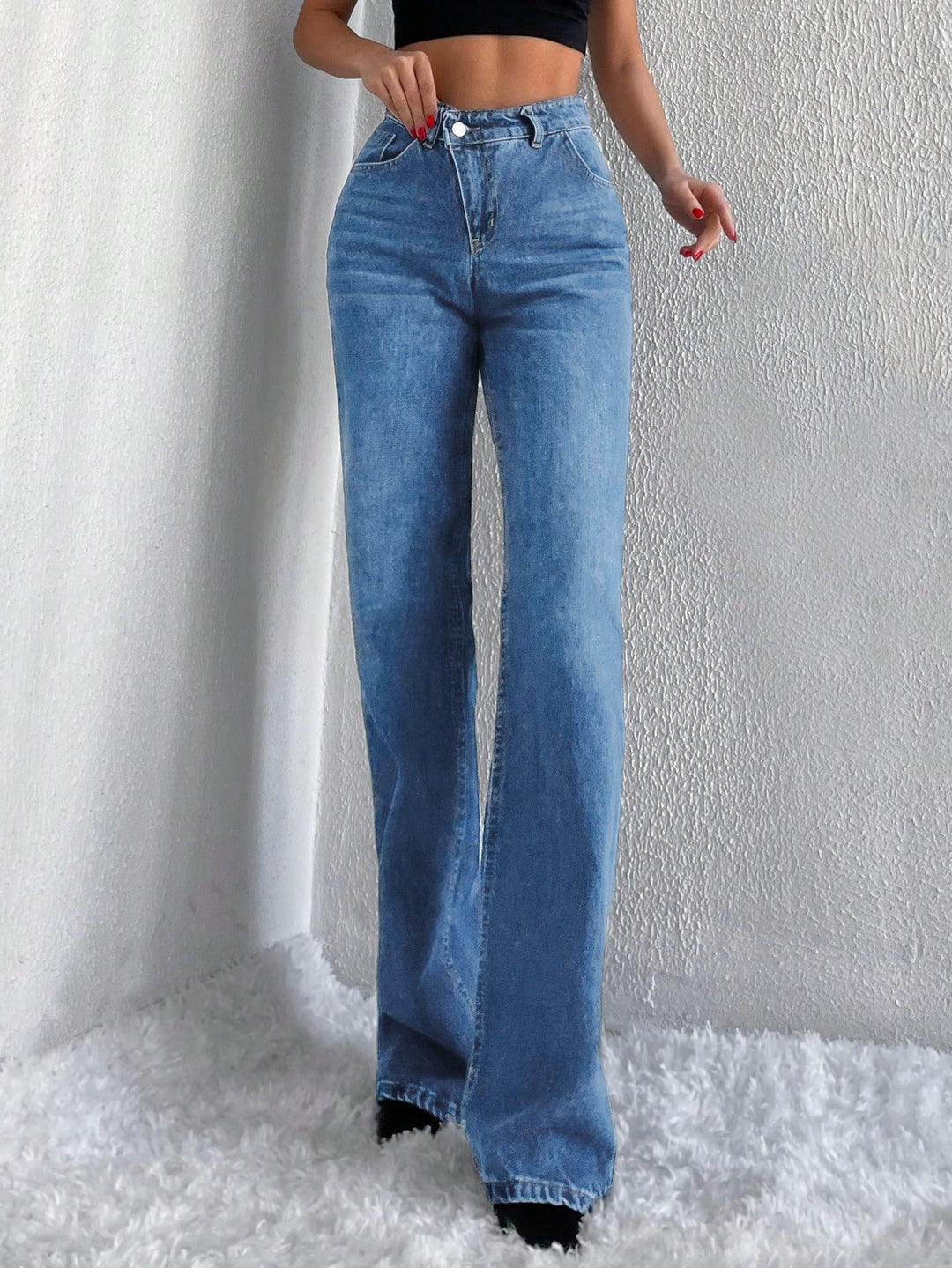Jeans SHEIN, albastru