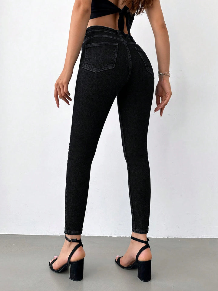 Jeans SHEIN, negru