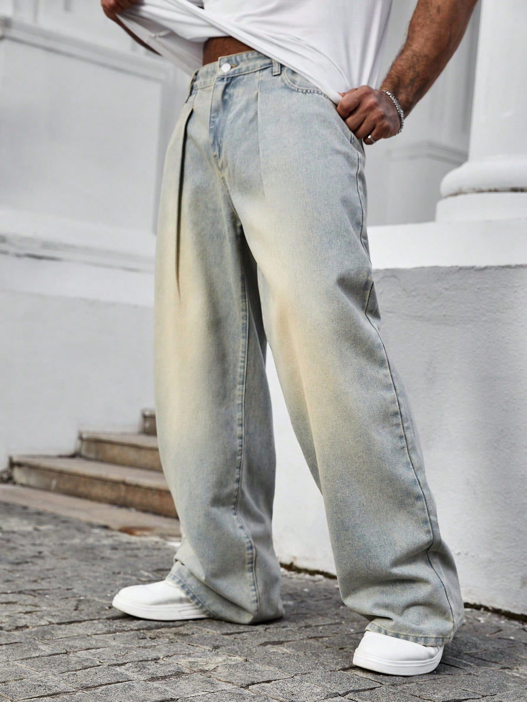 Jeans SHEIN, albastru