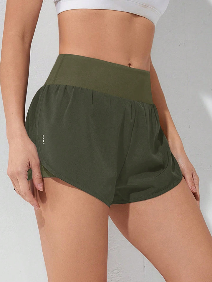 Pantaloni scurți SHEIN, kaki
