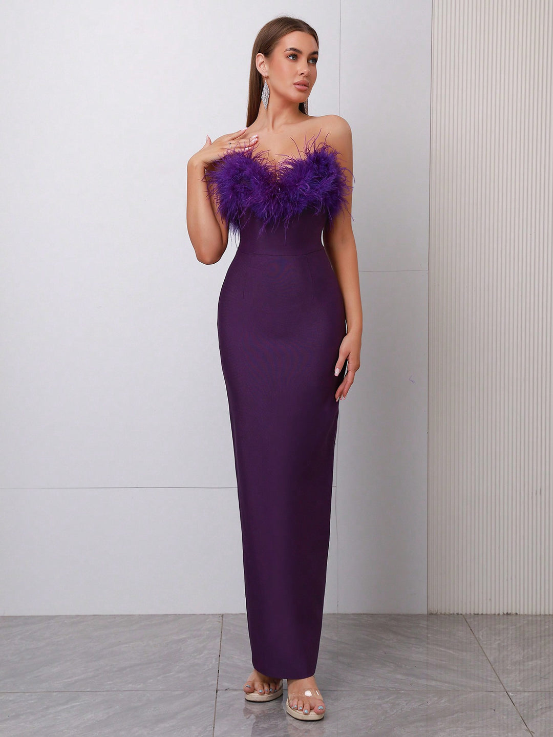 Rochie maxi SHEIN, mov
