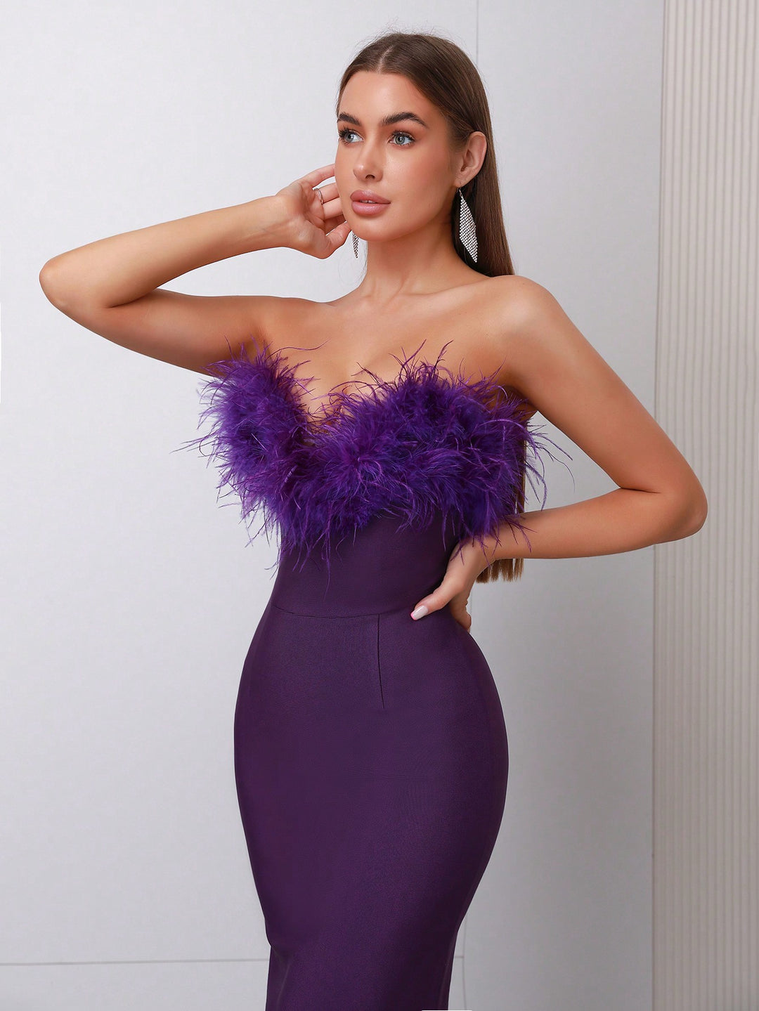 Rochie maxi SHEIN, mov