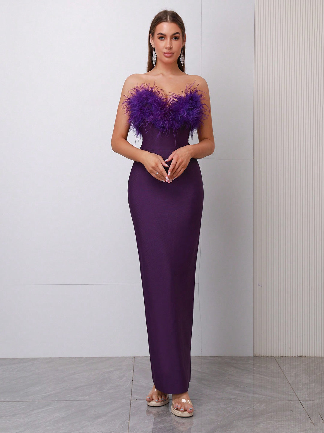 Rochie maxi SHEIN, mov
