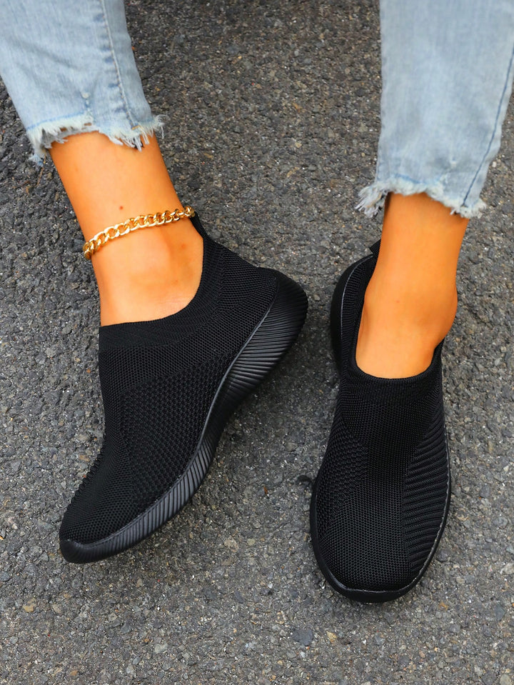 Pantofi sport SHEIN, negru
