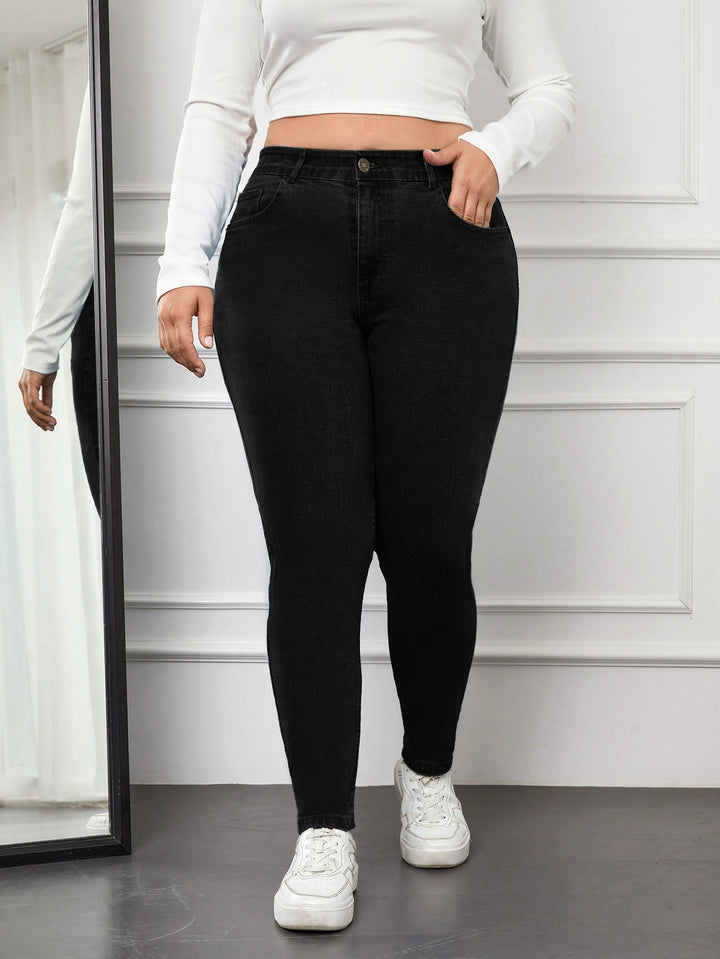 Jeans SHEIN, negru