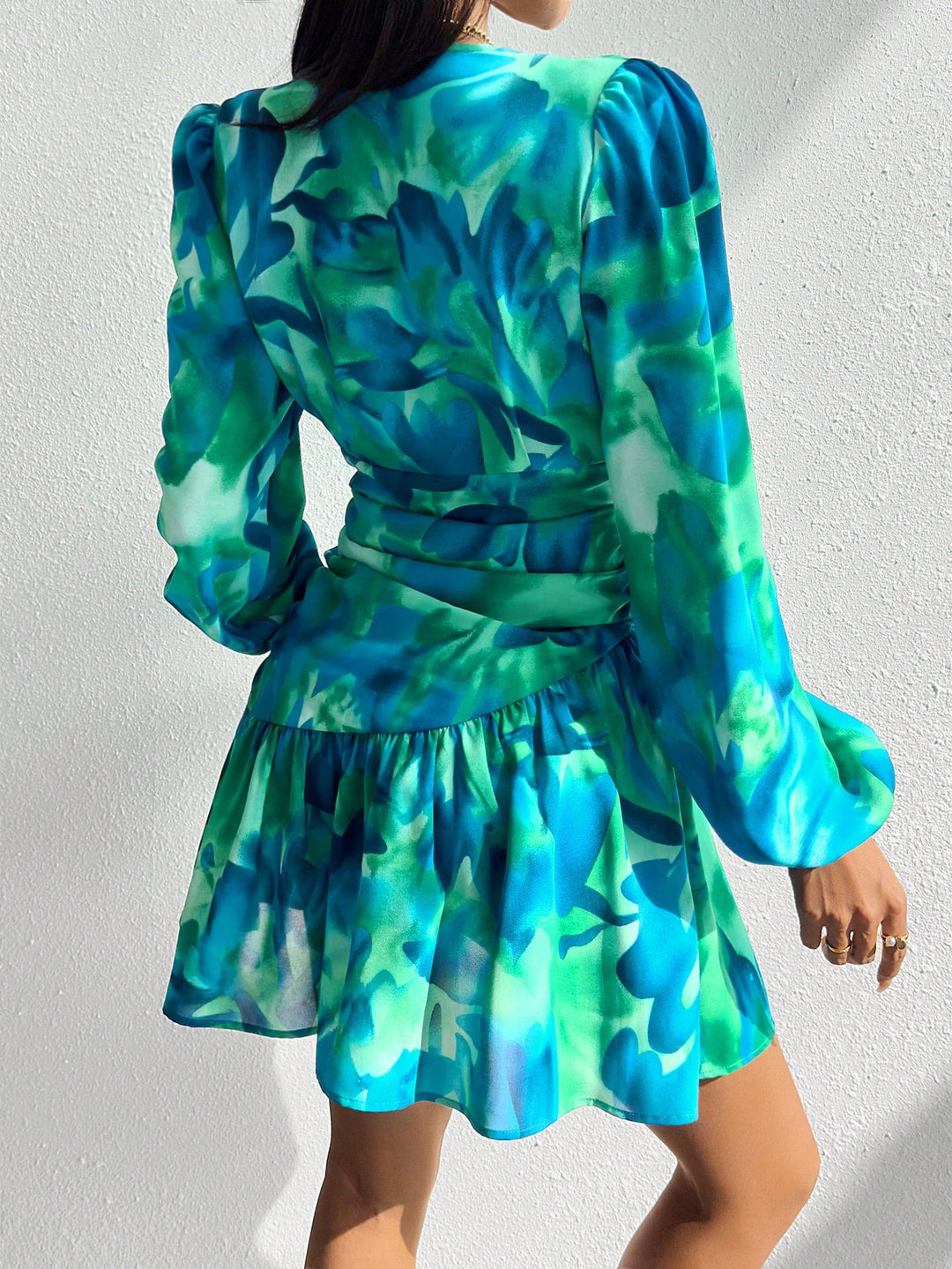 Rochie scurtă SHEIN, albastru