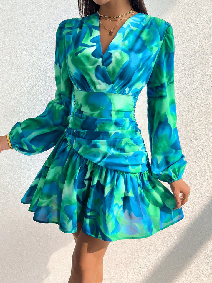 Rochie scurtă SHEIN, albastru