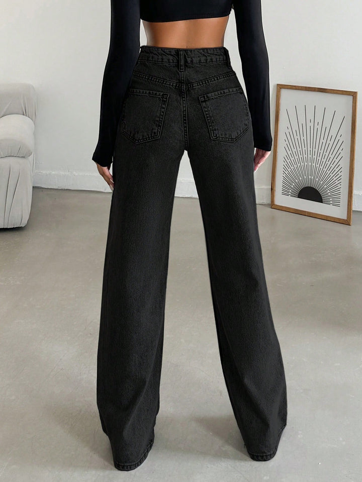 Jeans SHEIN, negru