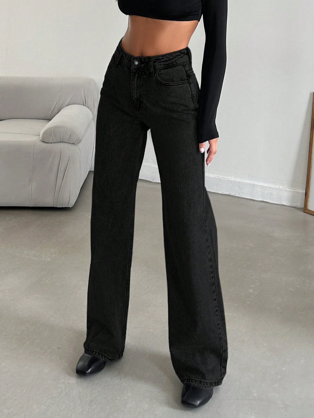 Jeans SHEIN, negru