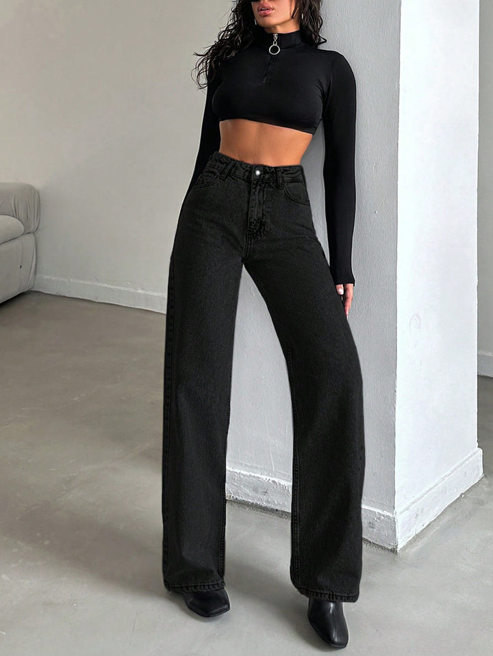 Jeans SHEIN, negru