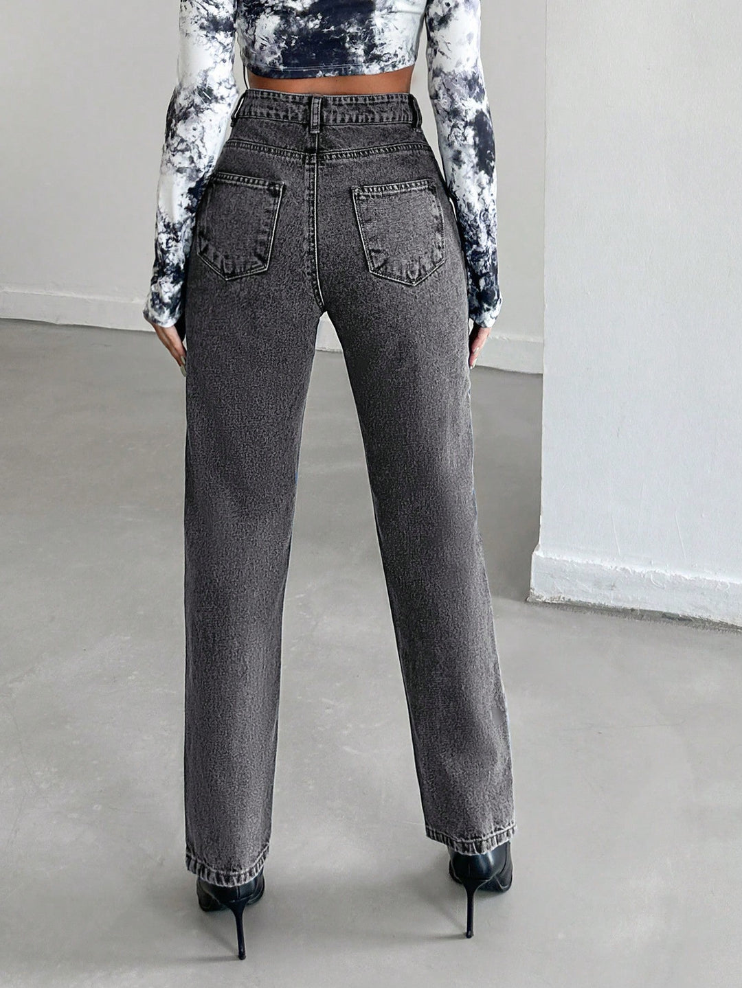 Jeans SHEIN, gri