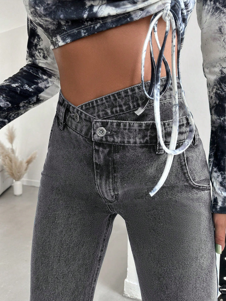 Jeans SHEIN, gri