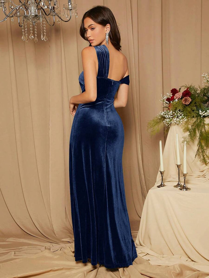 Rochie maxi SHEIN, albastru