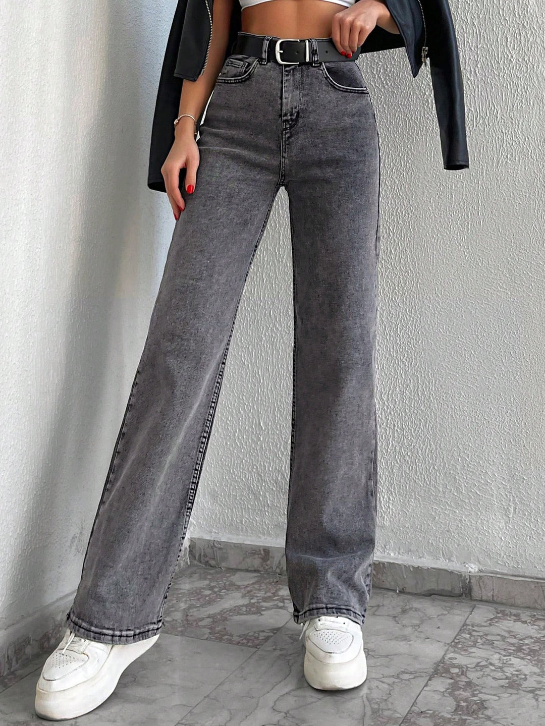 Jeans SHEIN, gri