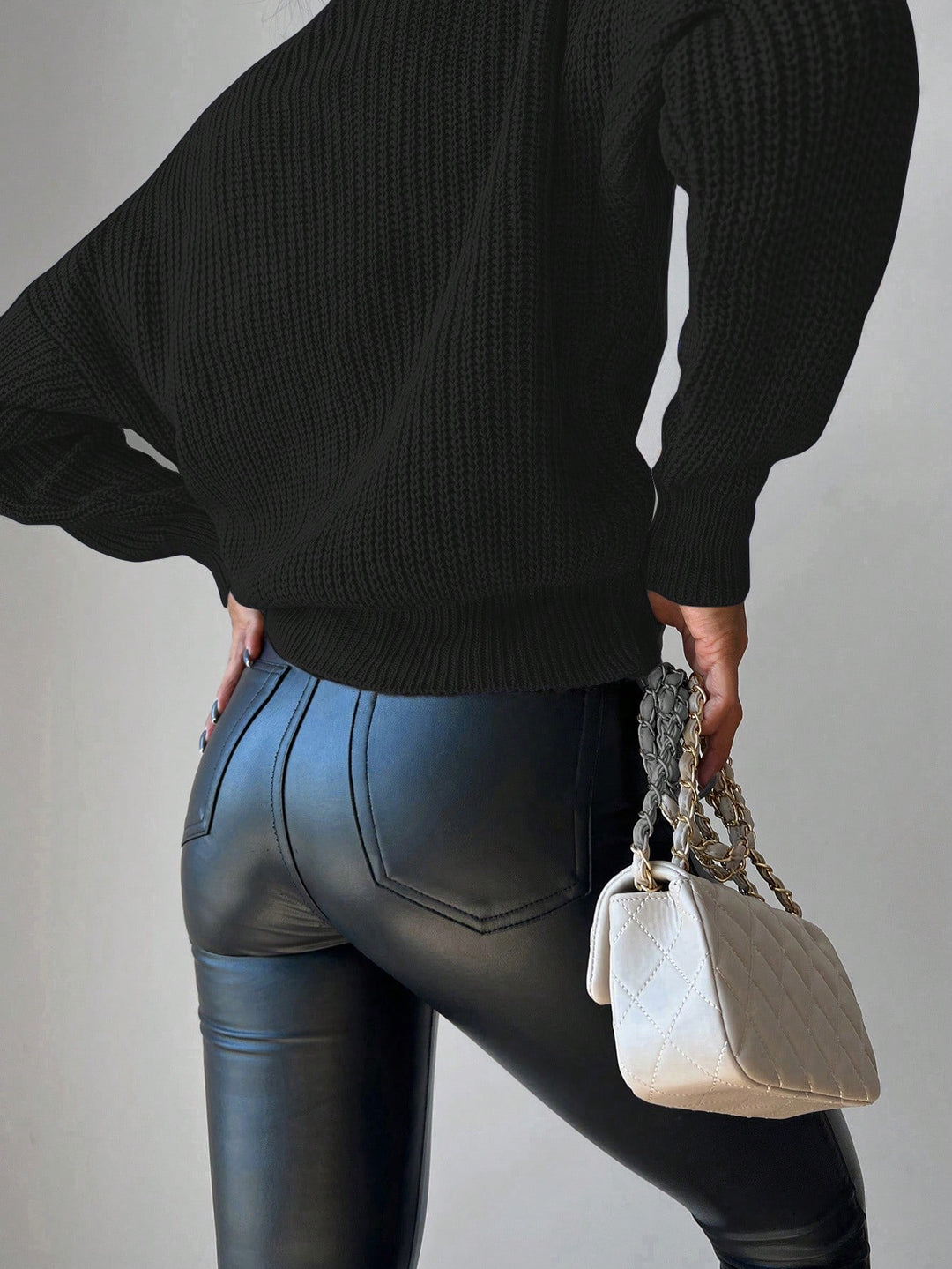 Cardigan SHEIN, negru