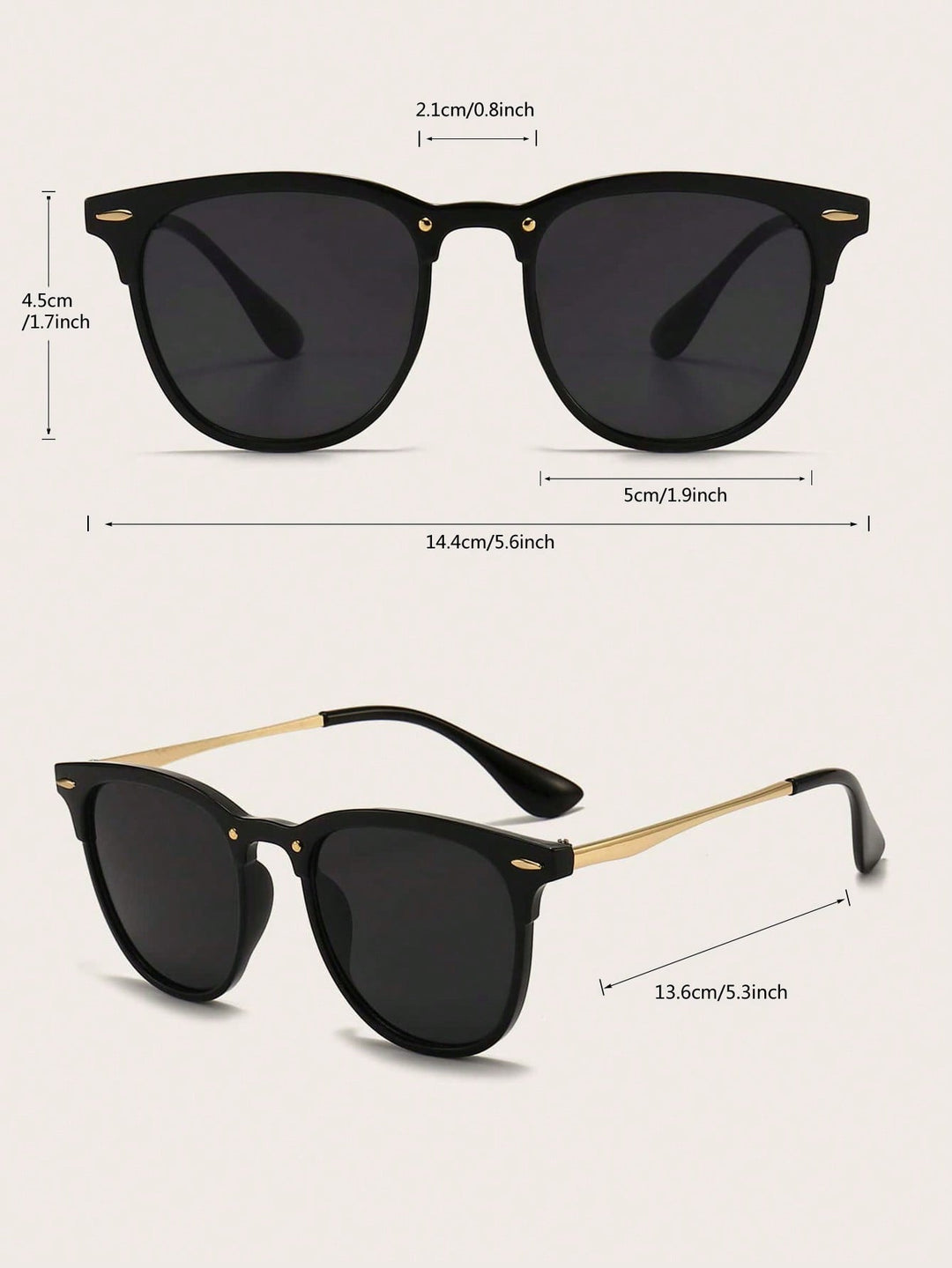Ochelari SHEIN, negru