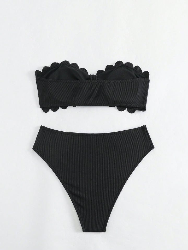Set bikini SHEIN, negru