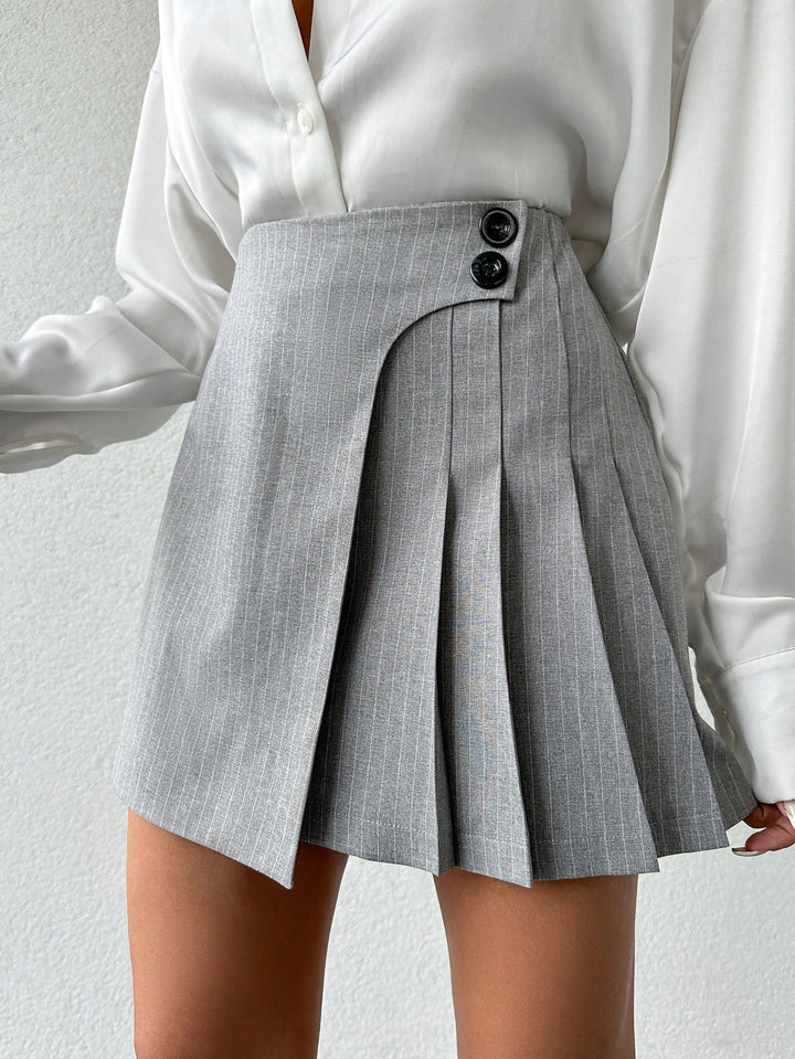 SHEIN miniszoknya, szürke