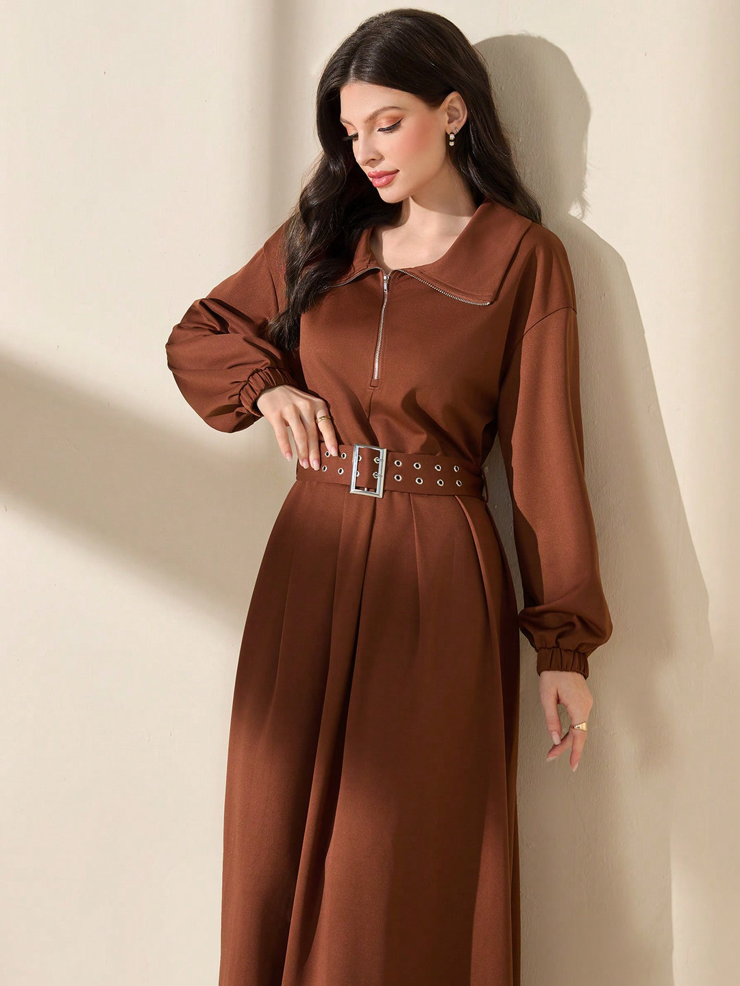 Rochie SHEIN, maro