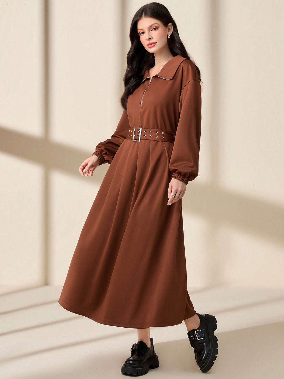 Rochie SHEIN, maro