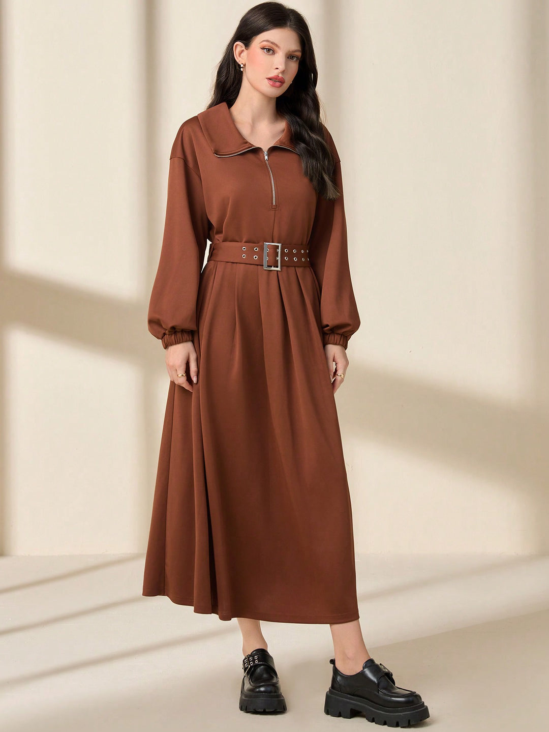 Rochie SHEIN, maro