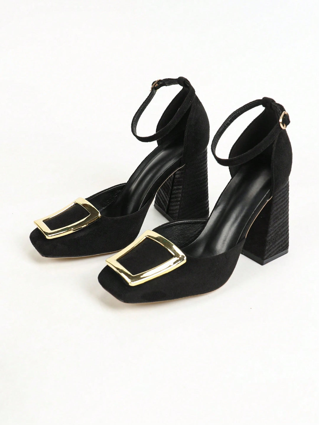 Pantofi cu toc SHEIN, negru