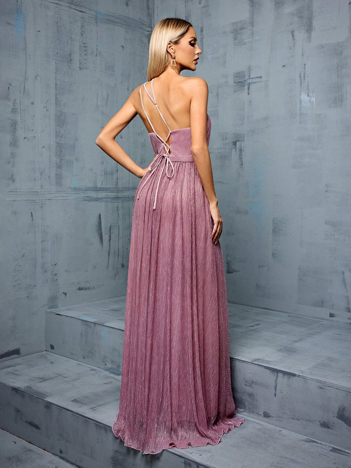 Rochie maxi SHEIN, roz