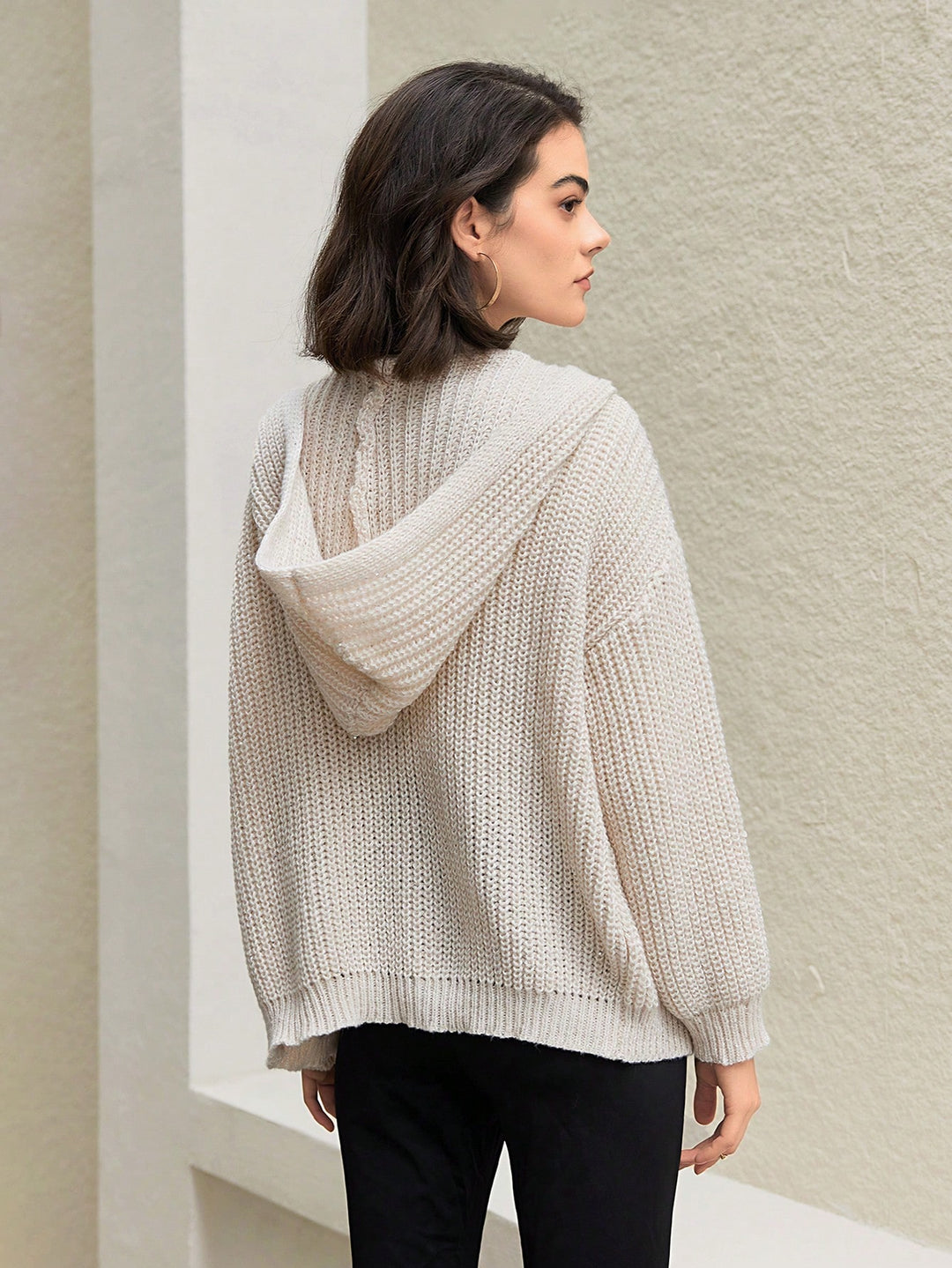 Cardigan SHEIN, kaki