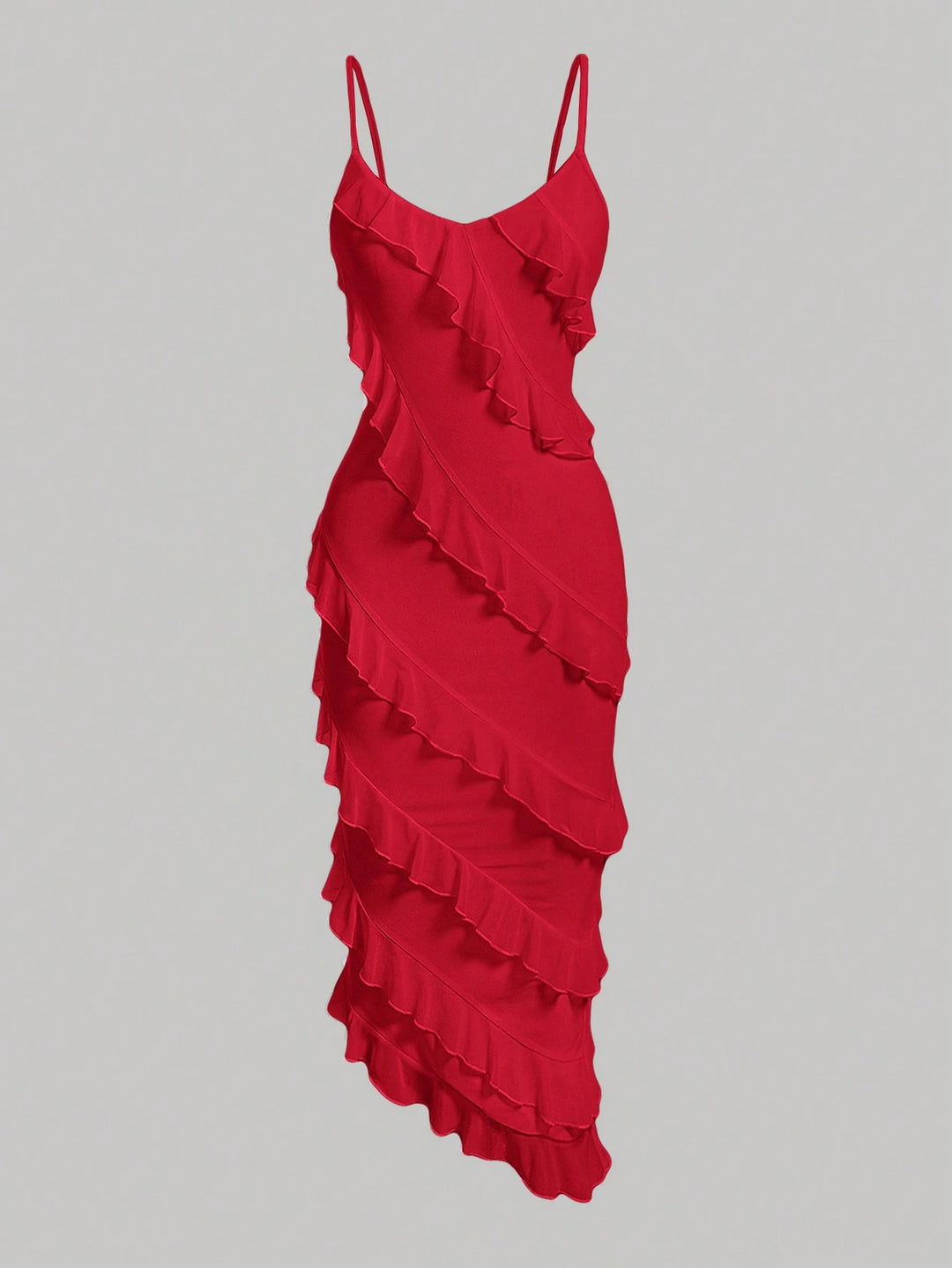Rochie midi SHEIN, roșu