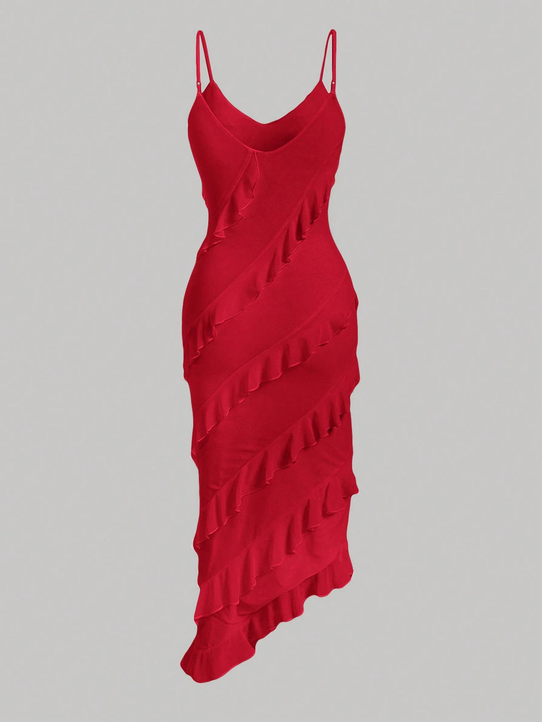 Rochie midi SHEIN, roșu