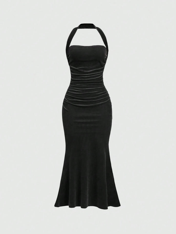 Rochie maxi SHEIN, negru