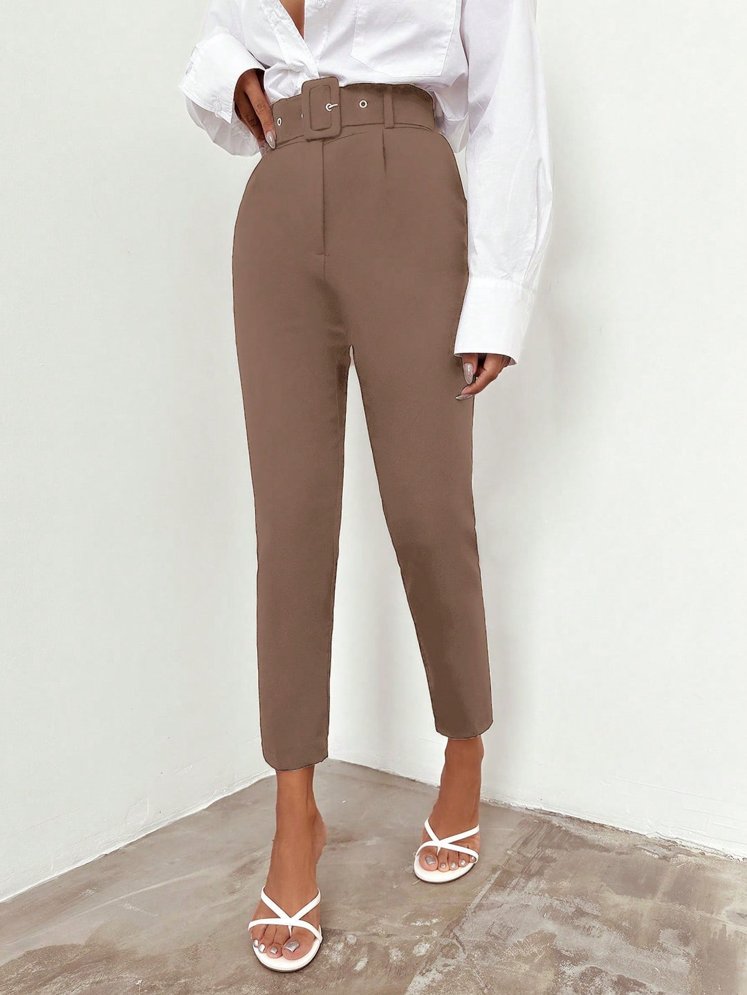 Pantalon SHEIN, bej
