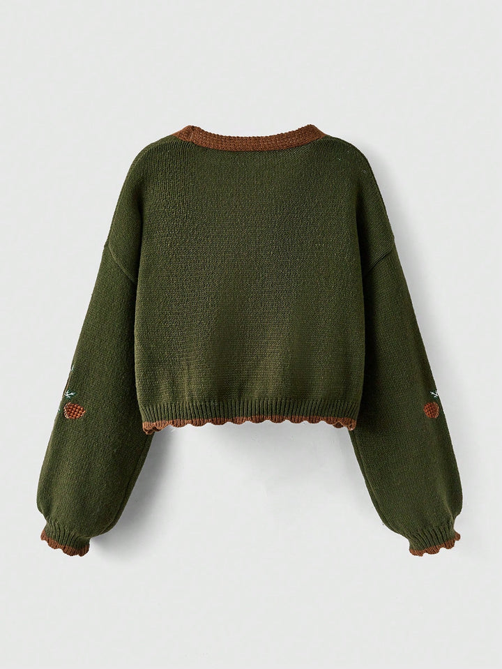 Cardigan SHEIN, verde