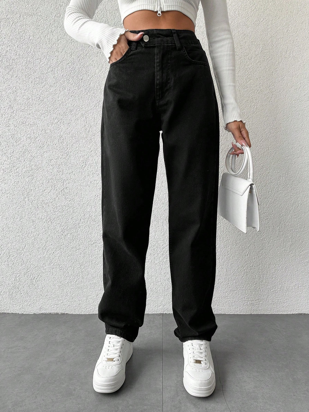 Jeans SHEIN, negru